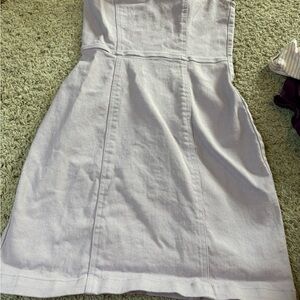 Divided Light Purple Mini Dress